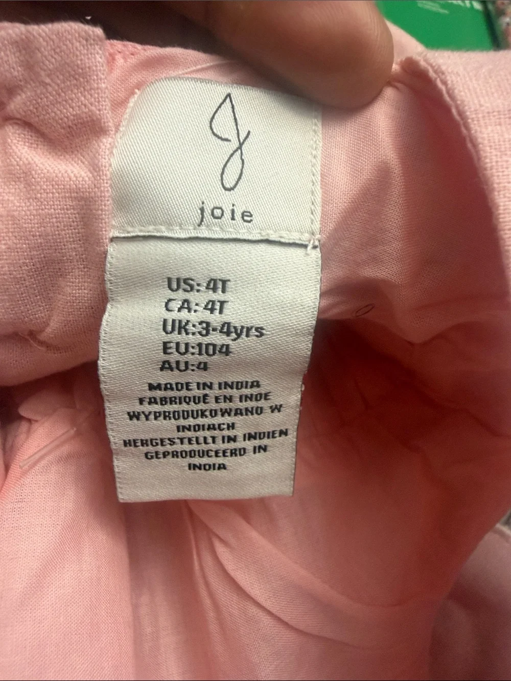 Joie soft pink